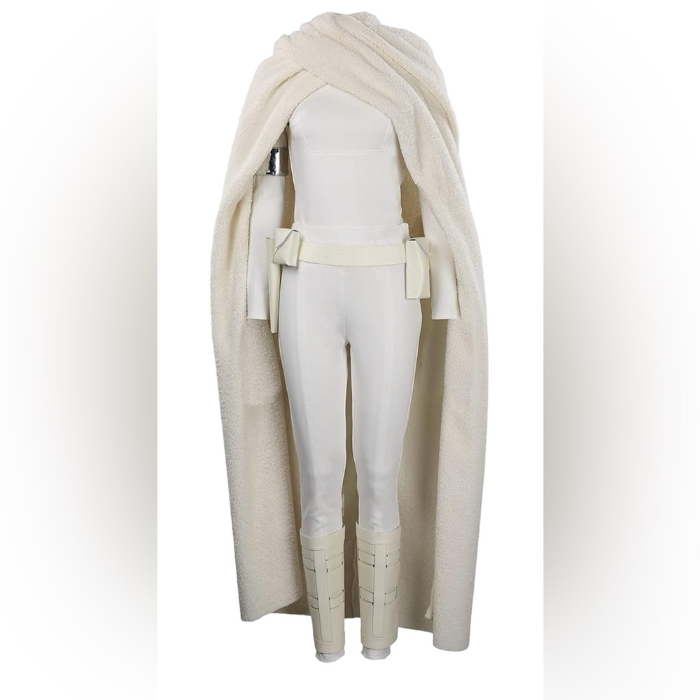 Padme Amidala Cosplay Costume Queen Padme Amidala Naberrie White Full Set